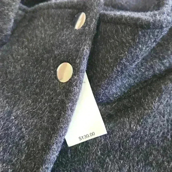 BANANA REPUBLIC BRUSHED SHORT JACKET - Picture 6 of 10